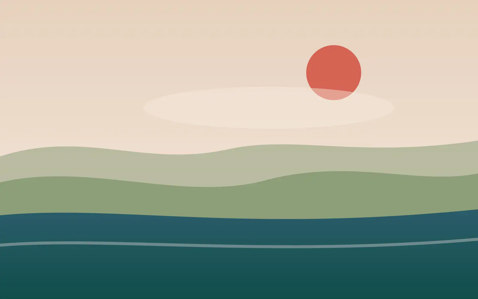 Bay headlands and pale sand under a teal sky, the shape of a peninsula weekend from Melbourne.